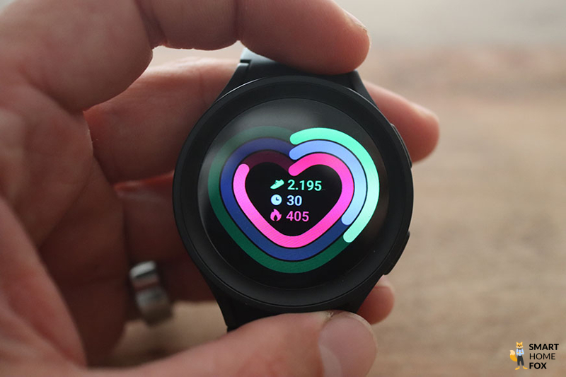 Трекер активности на Galaxy Watch 5.